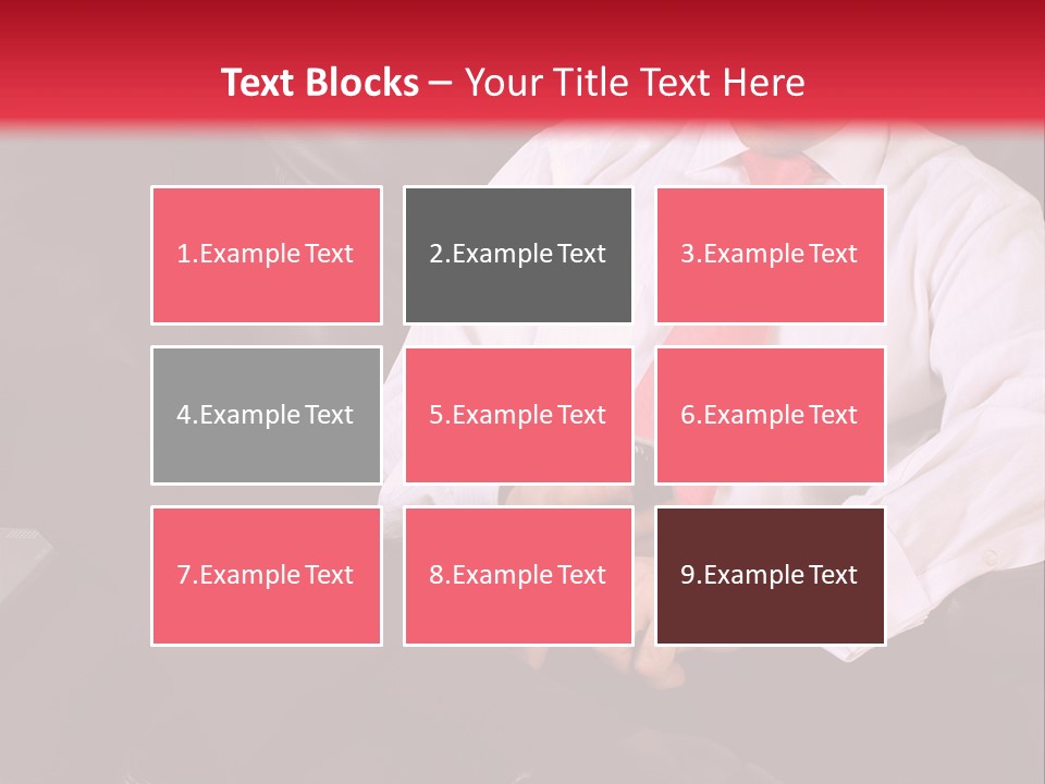 A Man Sitting In A Chair With A Cell Phone PowerPoint Template