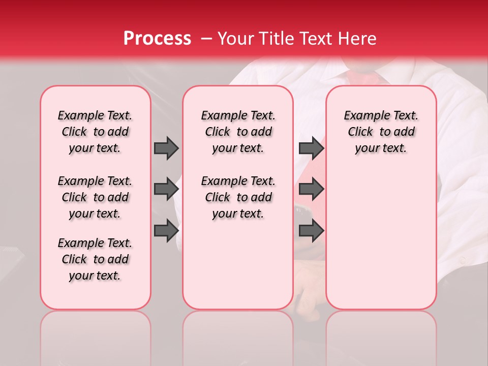 A Man Sitting In A Chair With A Cell Phone PowerPoint Template