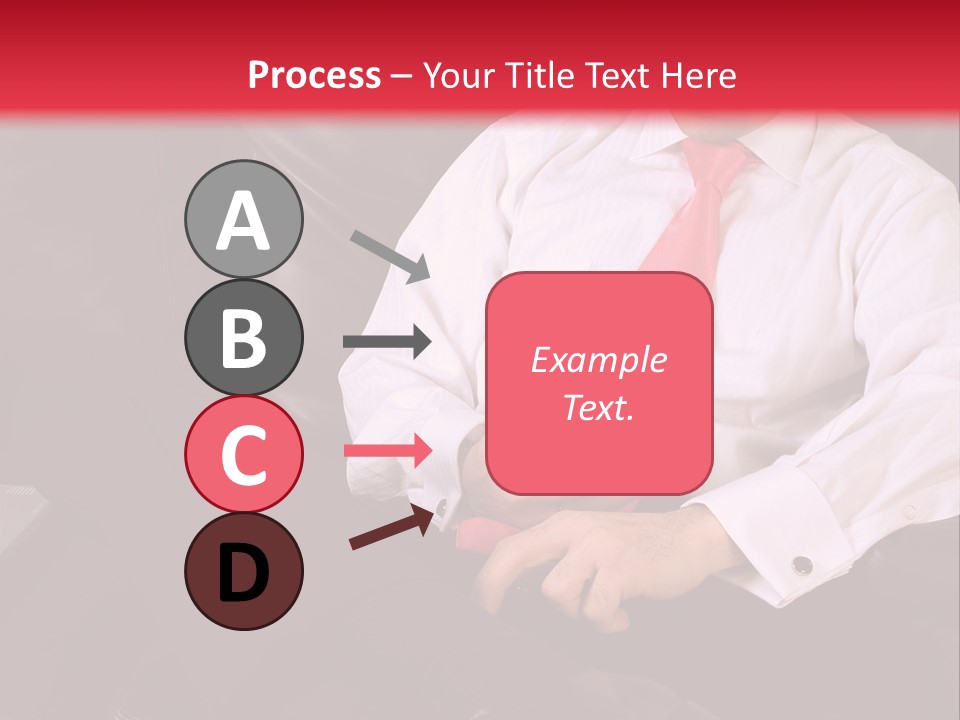 A Man Sitting In A Chair With A Cell Phone PowerPoint Template