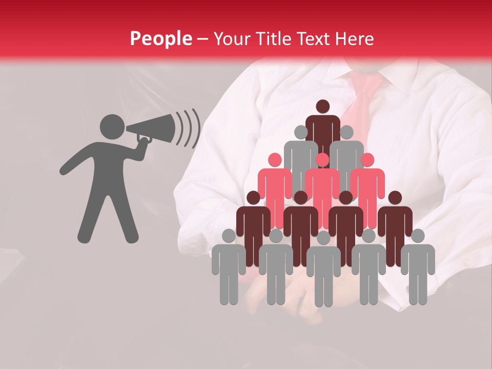 A Man Sitting In A Chair With A Cell Phone PowerPoint Template