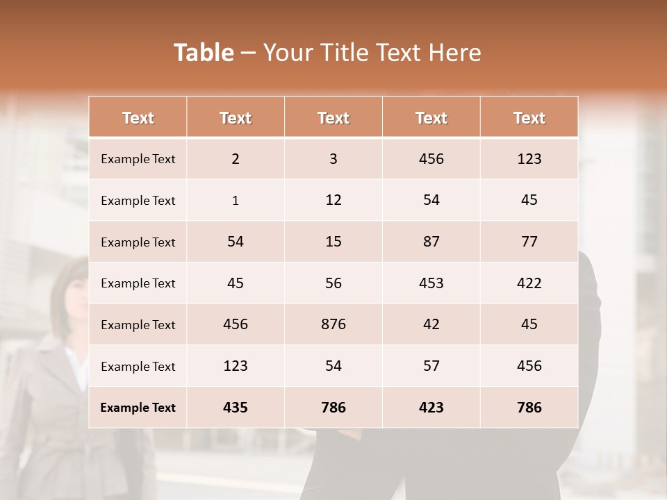 A Man In A Suit Standing With His Arms Crossed PowerPoint Template