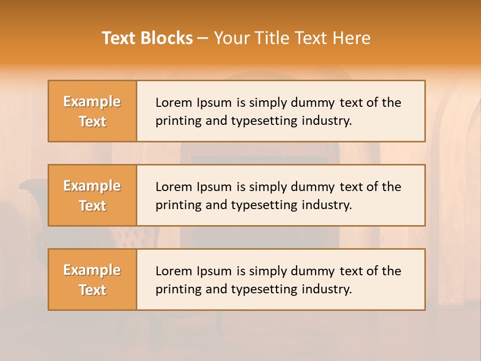A Chair Sitting In Front Of A Window Next To A Vase PowerPoint Template