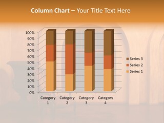 A Chair Sitting In Front Of A Window Next To A Vase PowerPoint Template