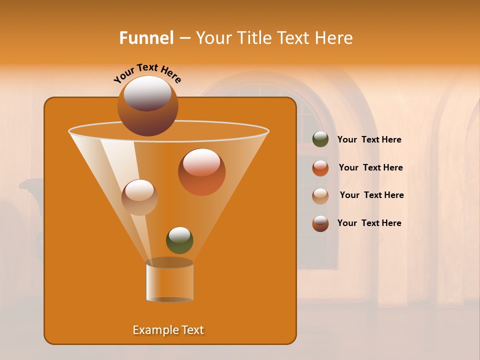 A Chair Sitting In Front Of A Window Next To A Vase PowerPoint Template