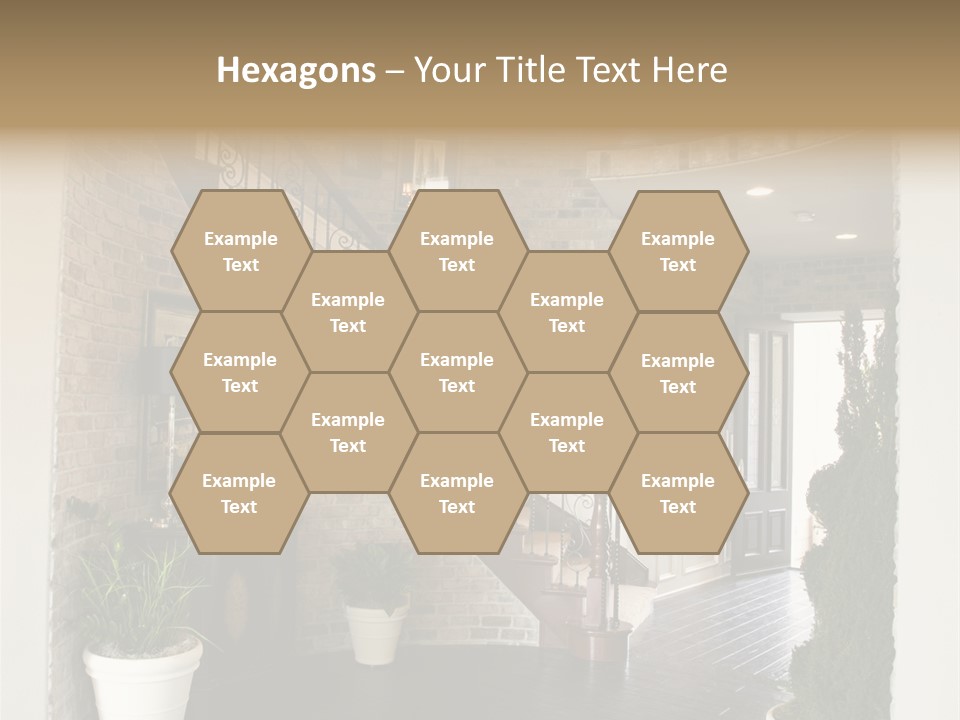 Conference Table Happy PowerPoint Template