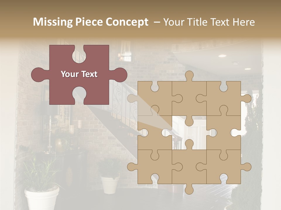 Conference Table Happy PowerPoint Template