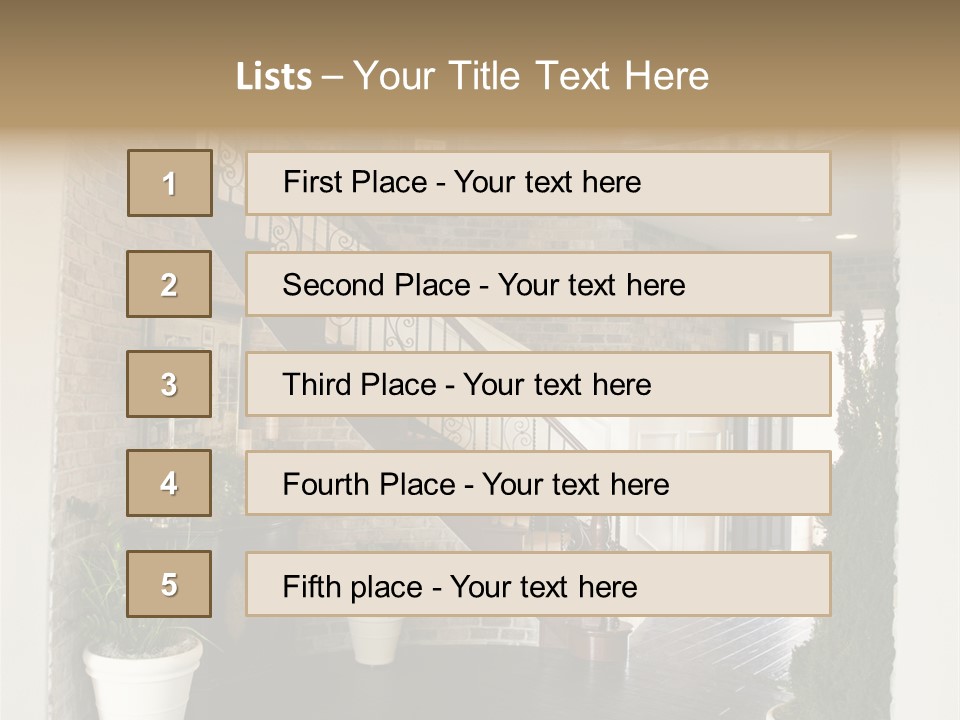 Conference Table Happy PowerPoint Template
