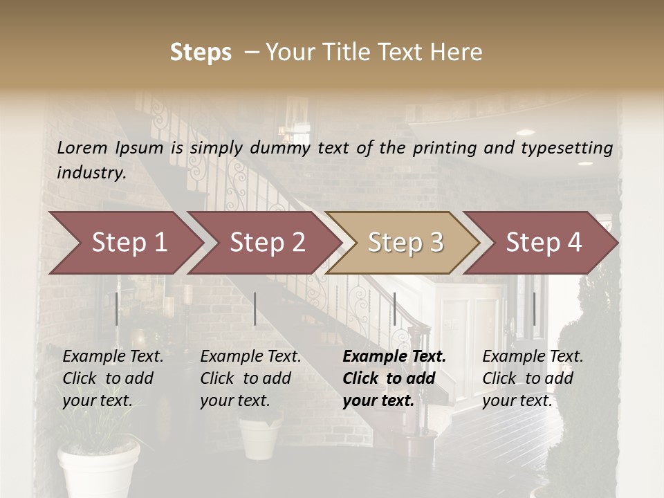 Conference Table Happy PowerPoint Template
