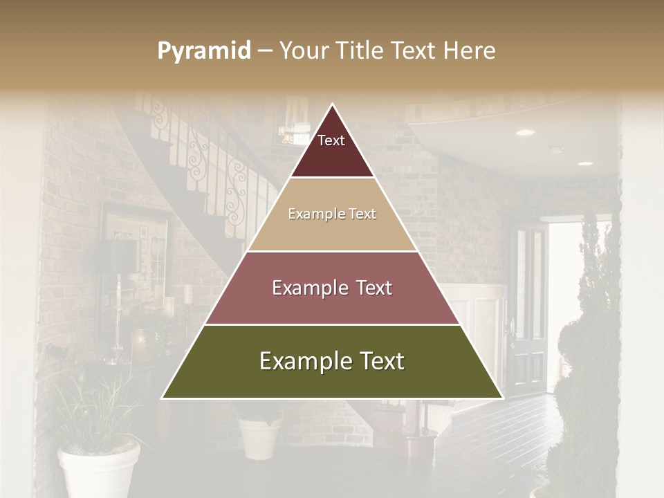 Conference Table Happy PowerPoint Template