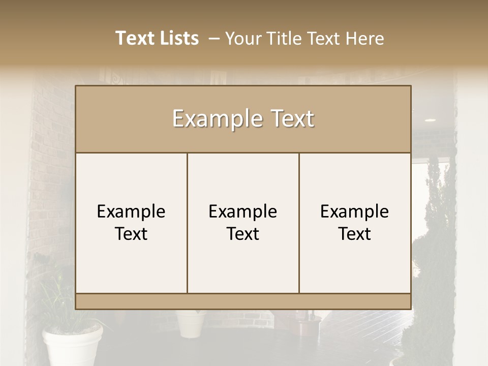 Conference Table Happy PowerPoint Template