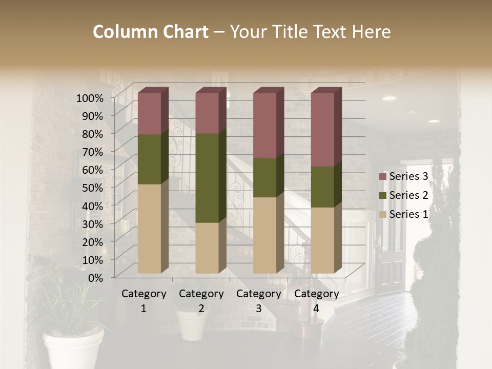Conference Table Happy PowerPoint Template