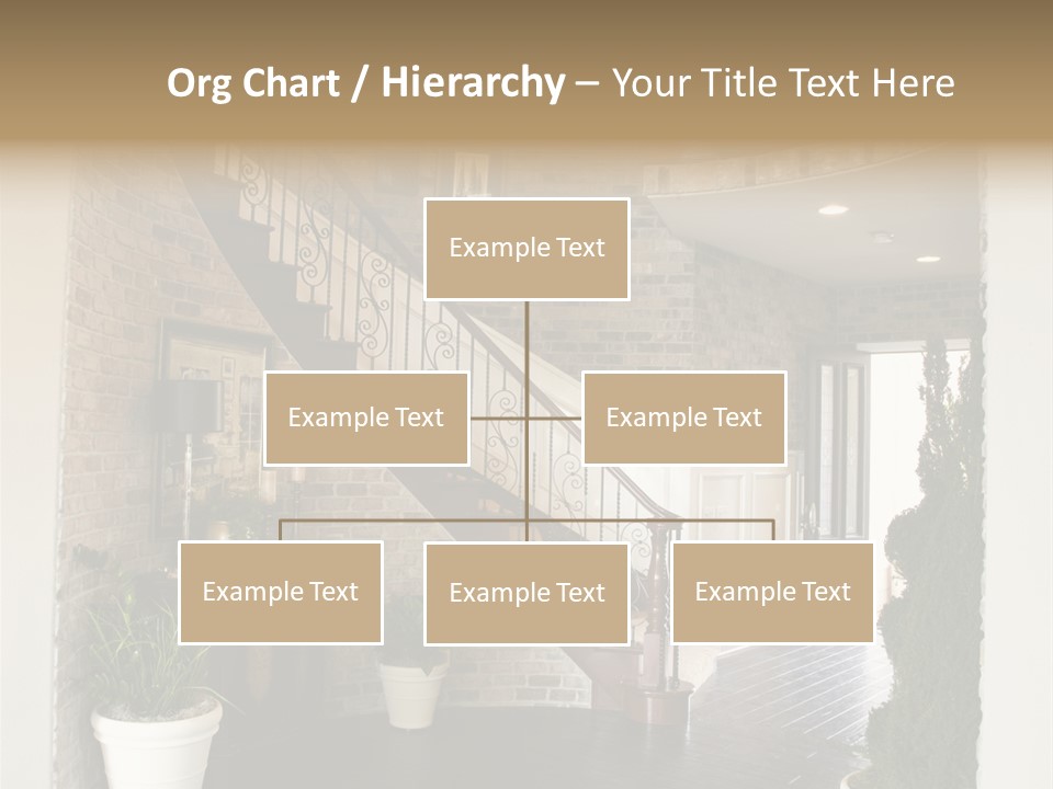 Conference Table Happy PowerPoint Template