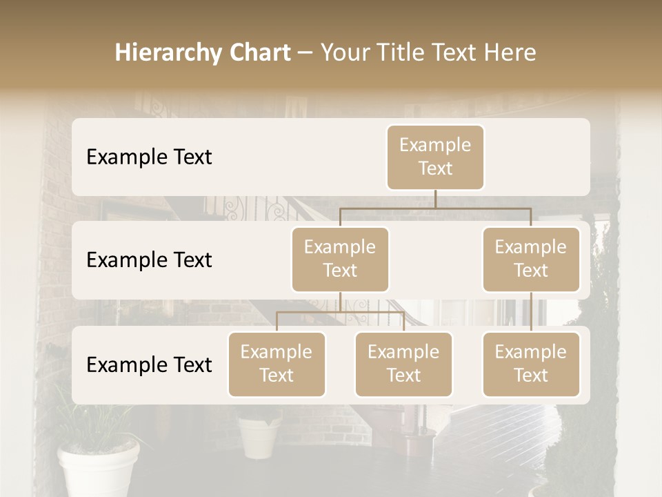 Conference Table Happy PowerPoint Template