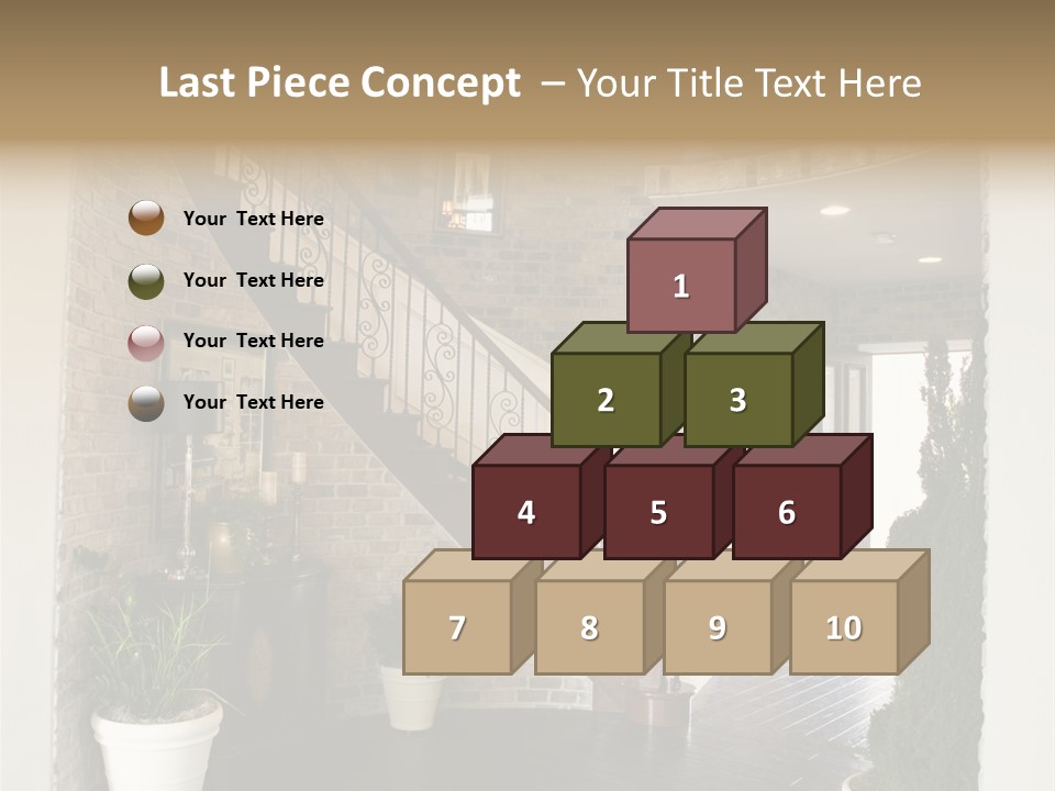 Conference Table Happy PowerPoint Template