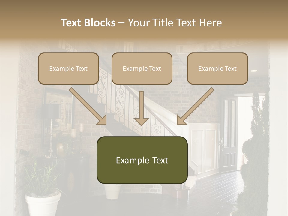 Conference Table Happy PowerPoint Template