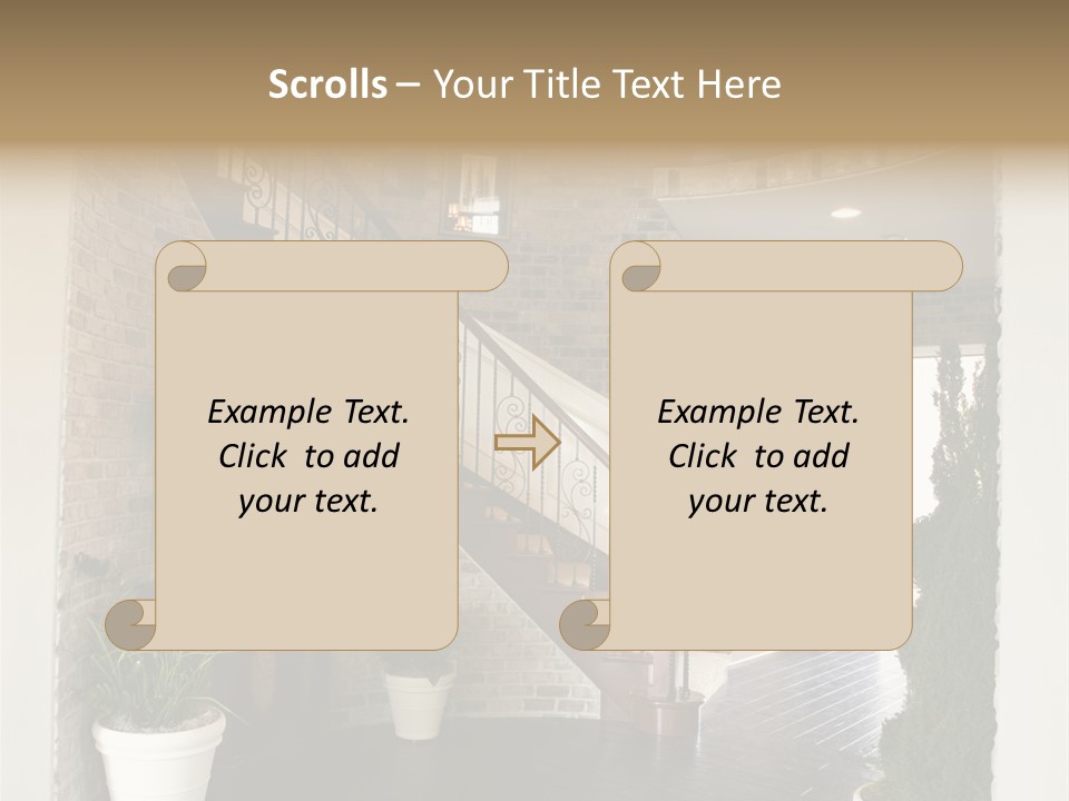 Conference Table Happy PowerPoint Template