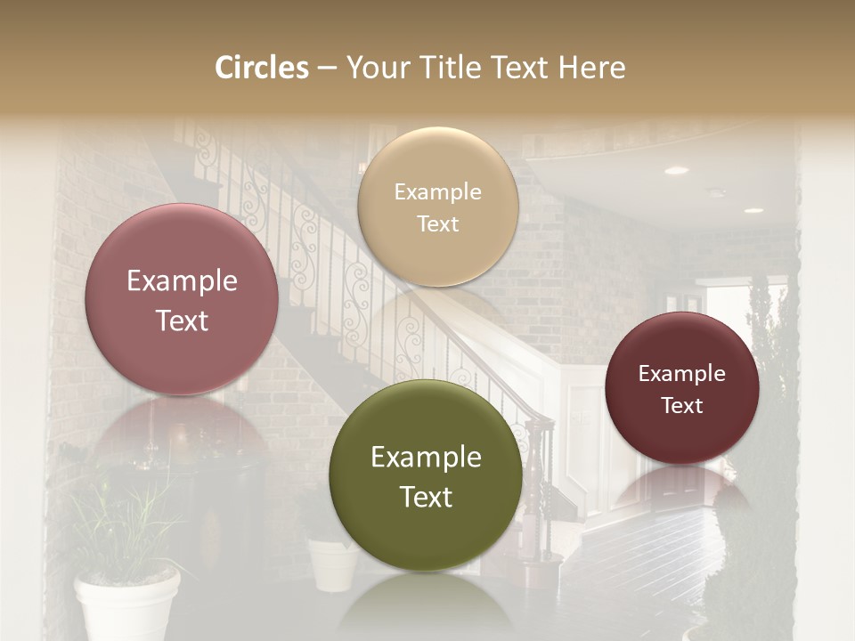 Conference Table Happy PowerPoint Template