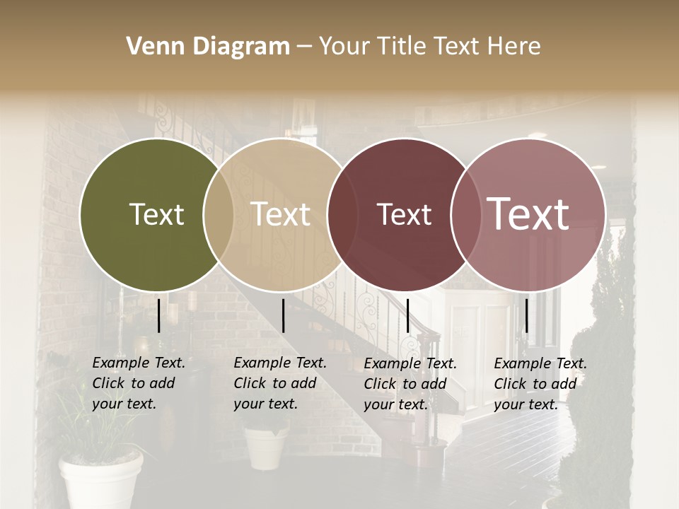 Conference Table Happy PowerPoint Template