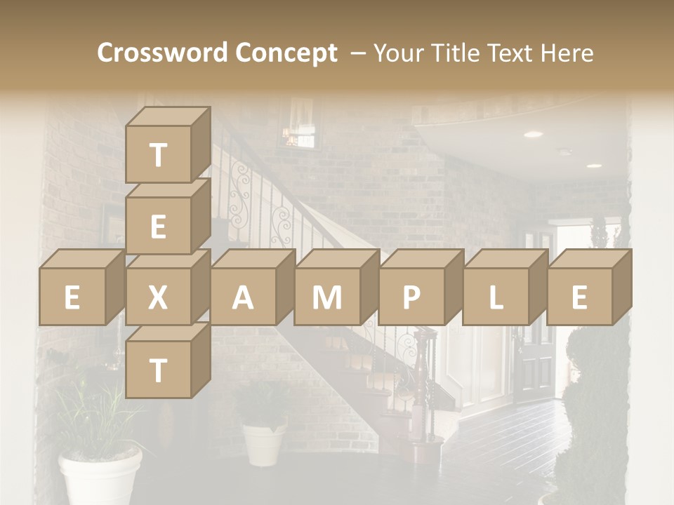 Conference Table Happy PowerPoint Template