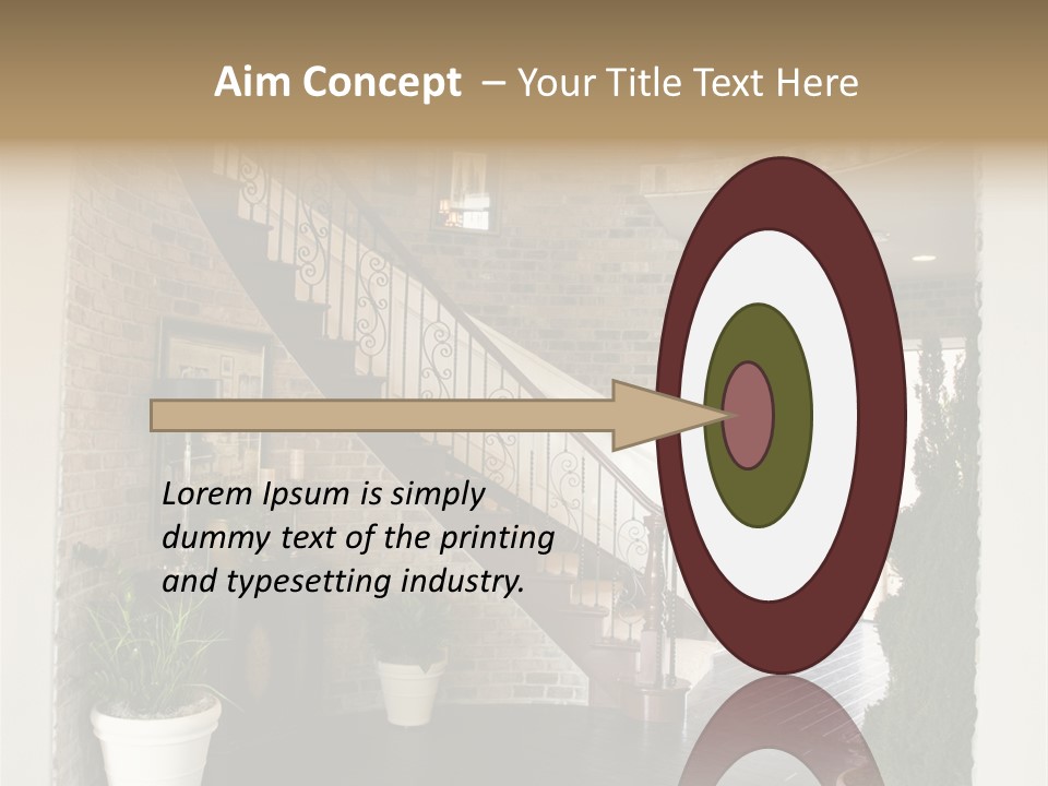 Conference Table Happy PowerPoint Template