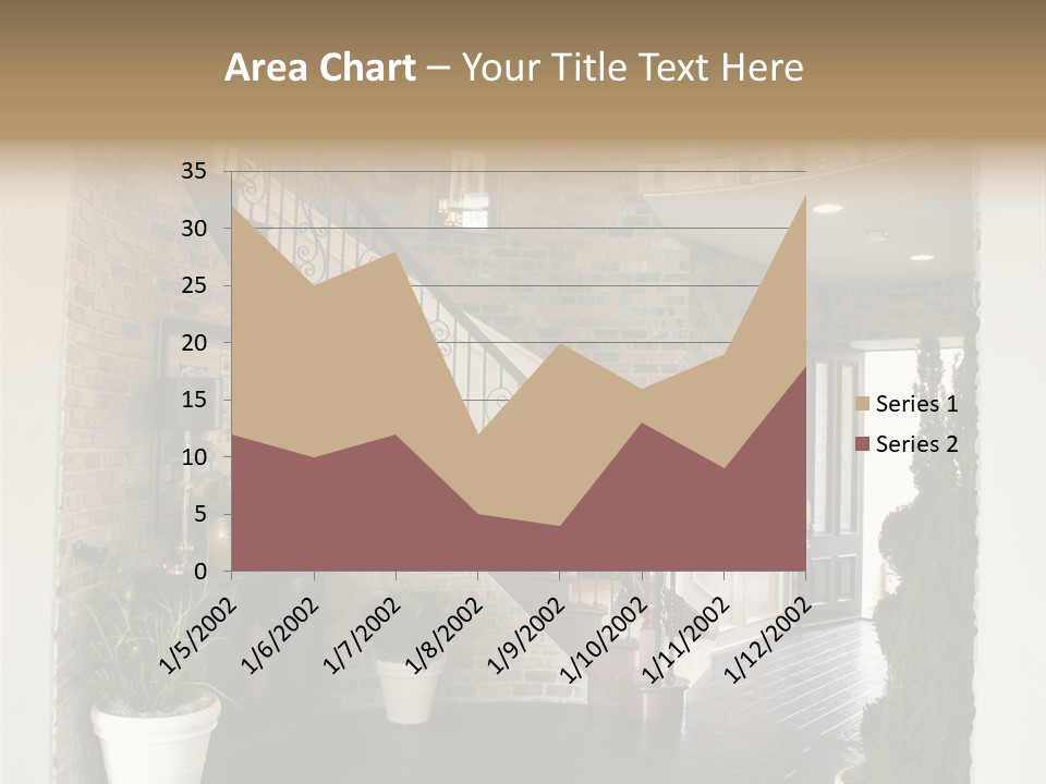 Conference Table Happy PowerPoint Template