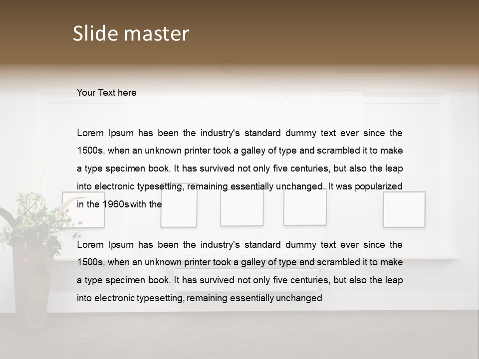 Library Bookstore Bookstall PowerPoint Template