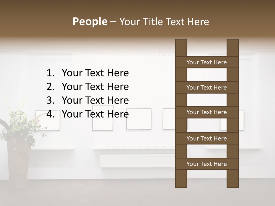 Library Bookstore Bookstall PowerPoint Template