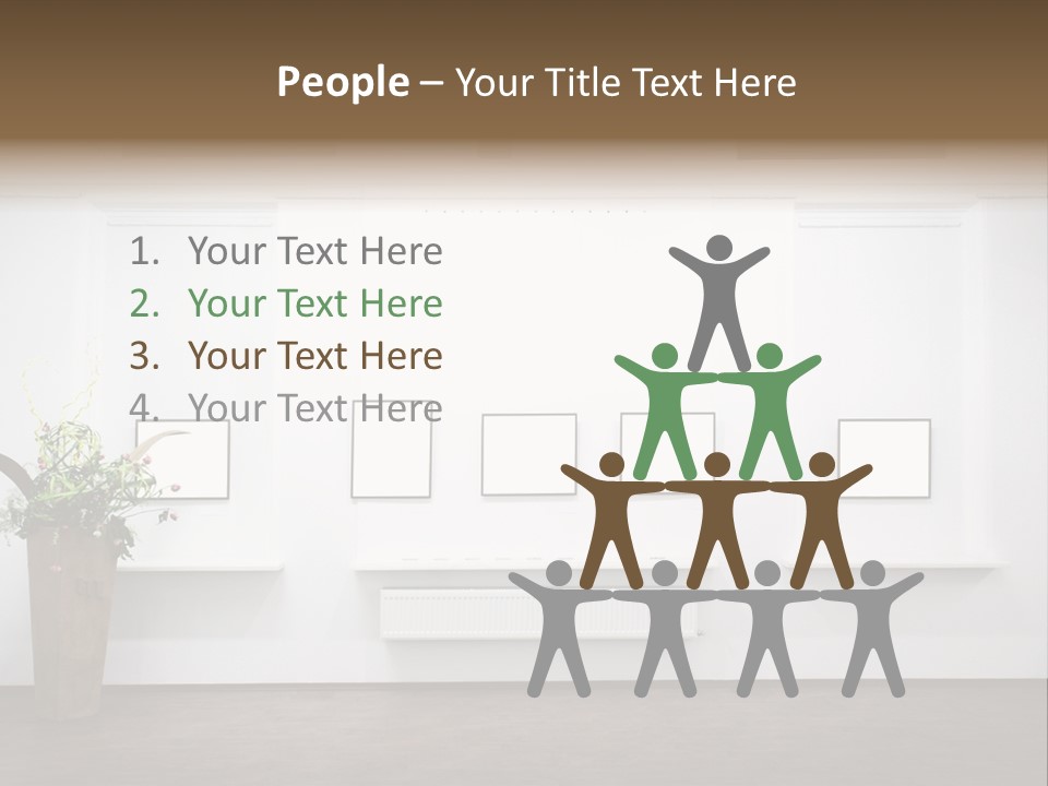 Library Bookstore Bookstall PowerPoint Template