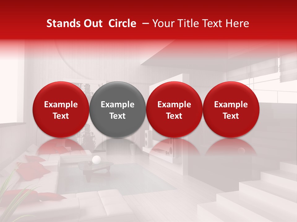 Close Clear Color PowerPoint Template
