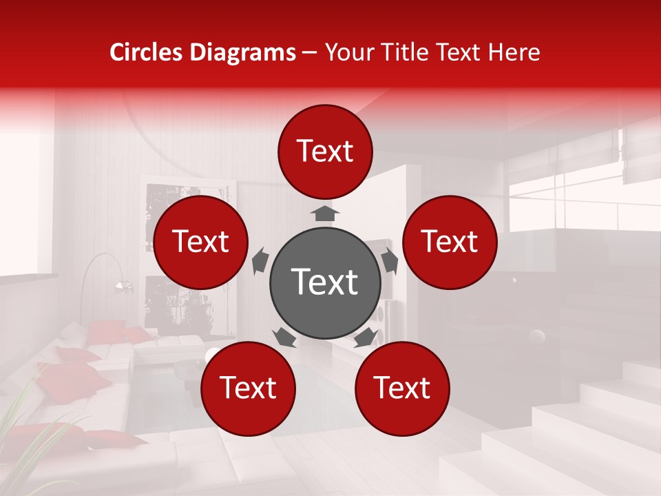 Close Clear Color PowerPoint Template