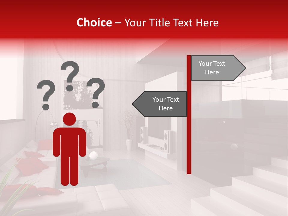 Close Clear Color PowerPoint Template