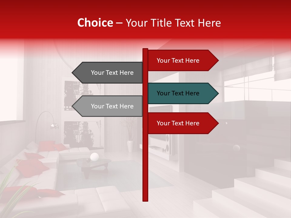 Close Clear Color PowerPoint Template