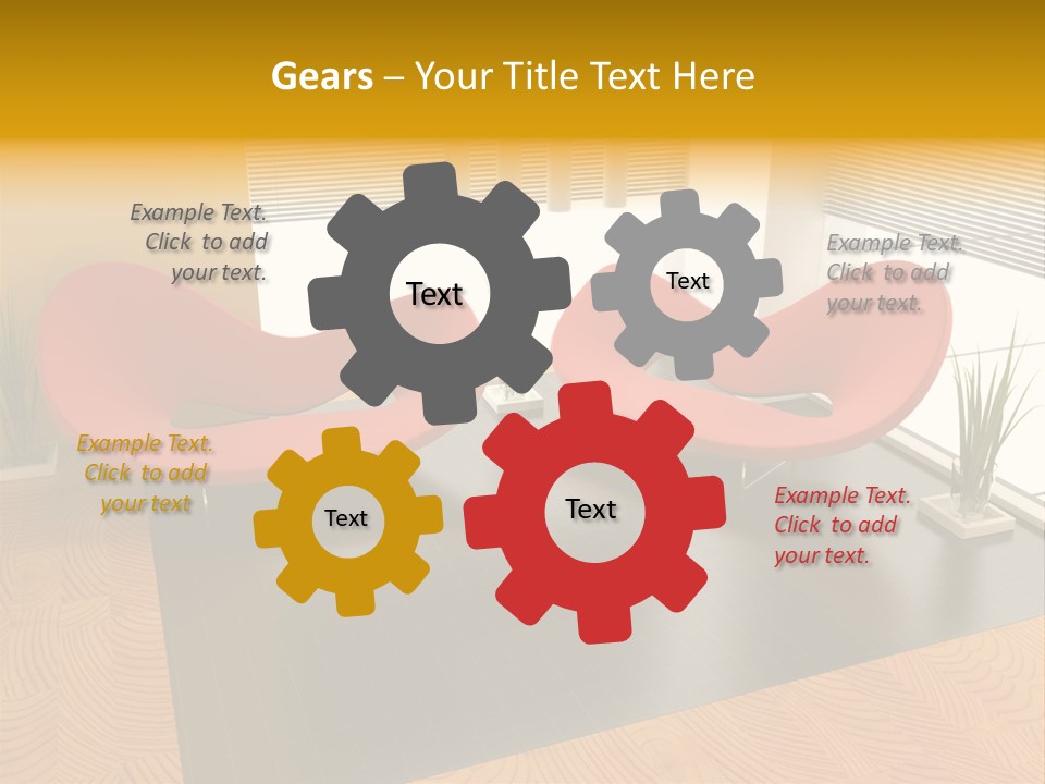 Gliders Mars Venus PowerPoint Template