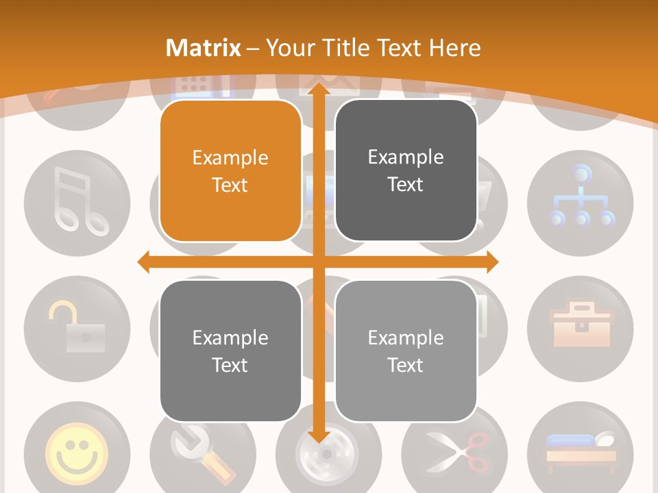 Conference Table Happy PowerPoint Template