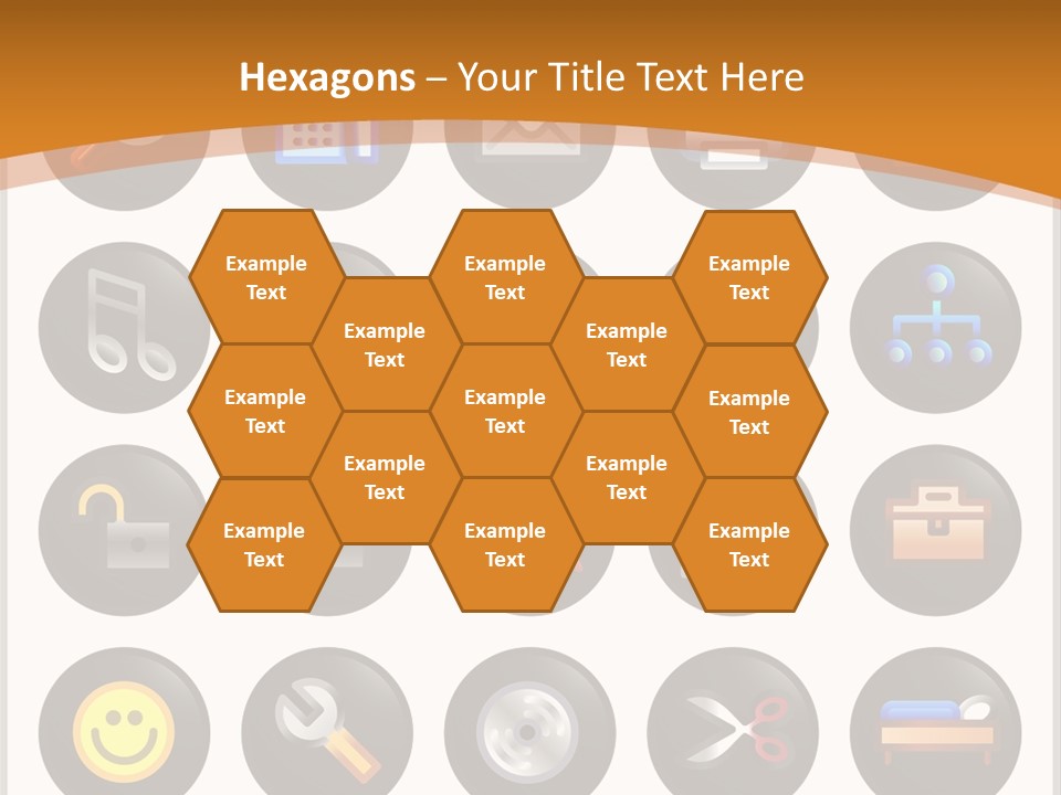 Conference Table Happy PowerPoint Template
