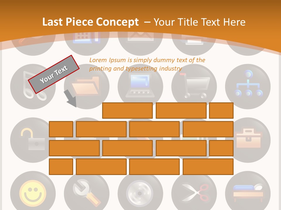 Conference Table Happy PowerPoint Template