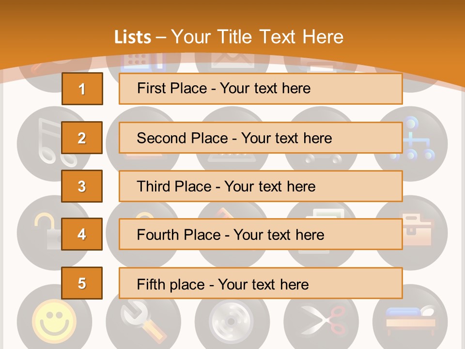Conference Table Happy PowerPoint Template