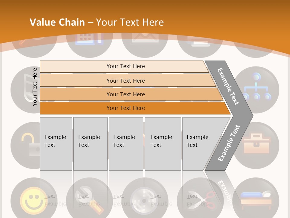 Conference Table Happy PowerPoint Template