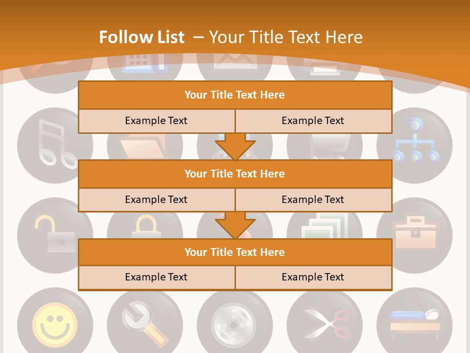 Conference Table Happy PowerPoint Template
