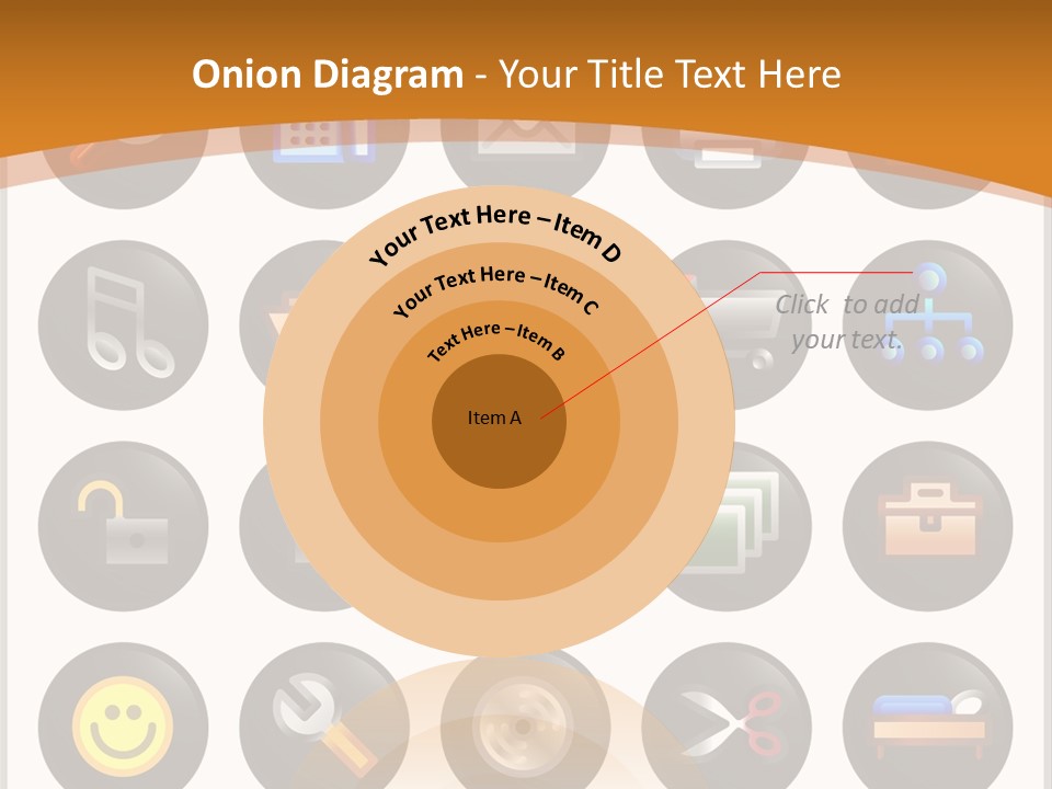 Conference Table Happy PowerPoint Template
