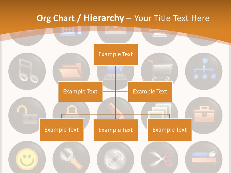 Conference Table Happy PowerPoint Template