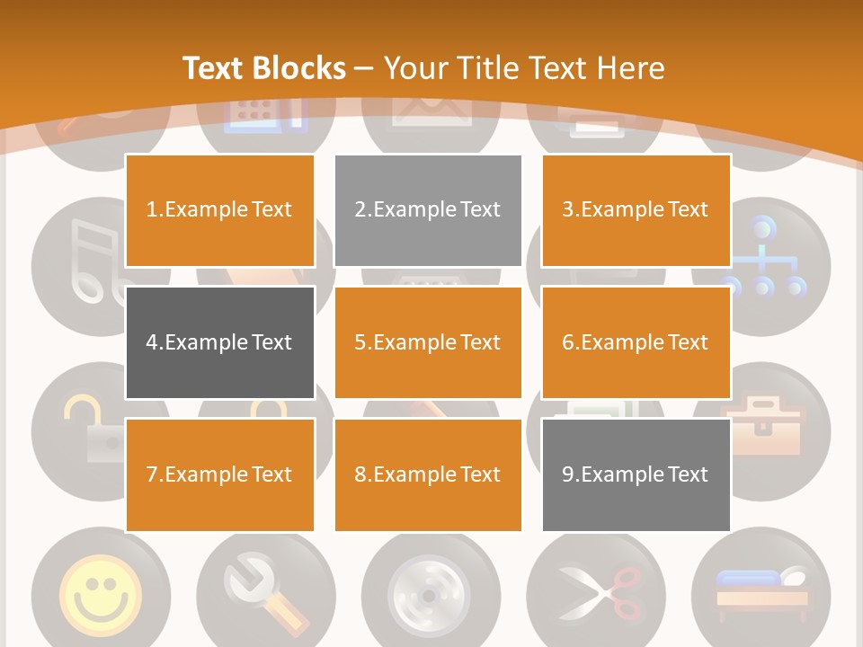 Conference Table Happy PowerPoint Template