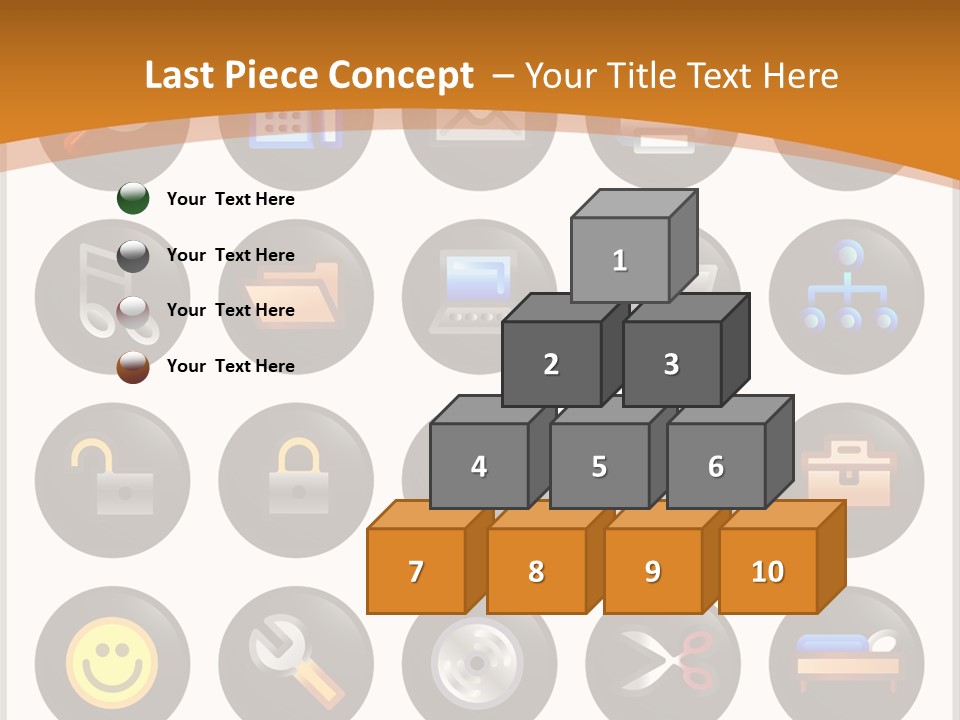 Conference Table Happy PowerPoint Template