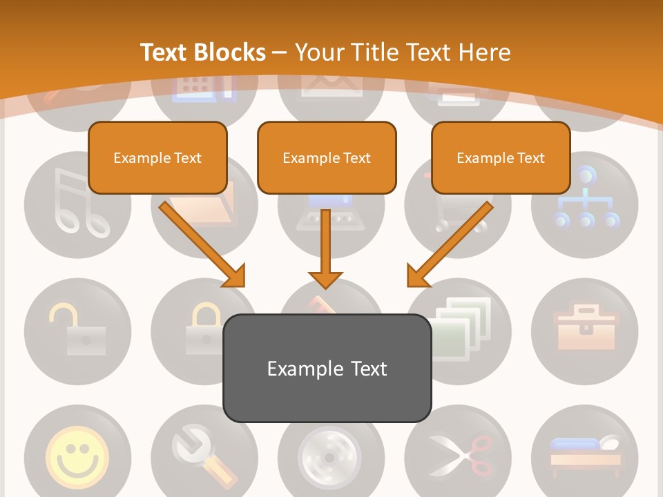 Conference Table Happy PowerPoint Template