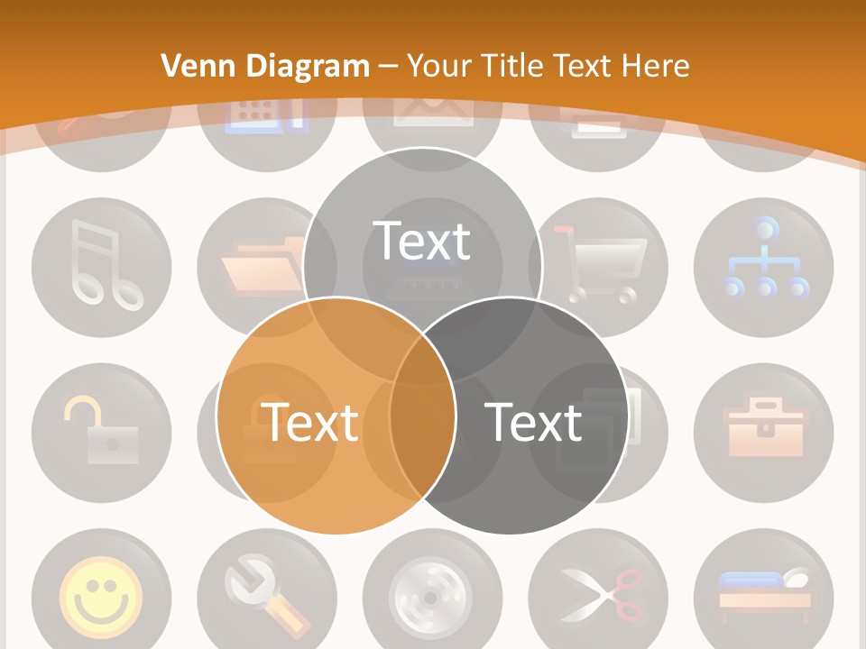 Conference Table Happy PowerPoint Template