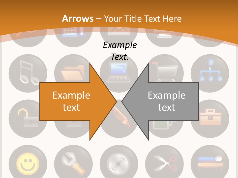 Conference Table Happy PowerPoint Template