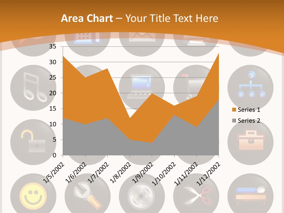 Conference Table Happy PowerPoint Template