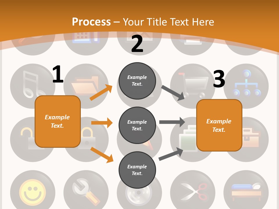 Conference Table Happy PowerPoint Template