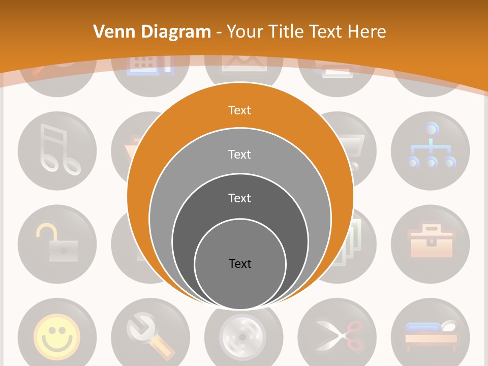Conference Table Happy PowerPoint Template