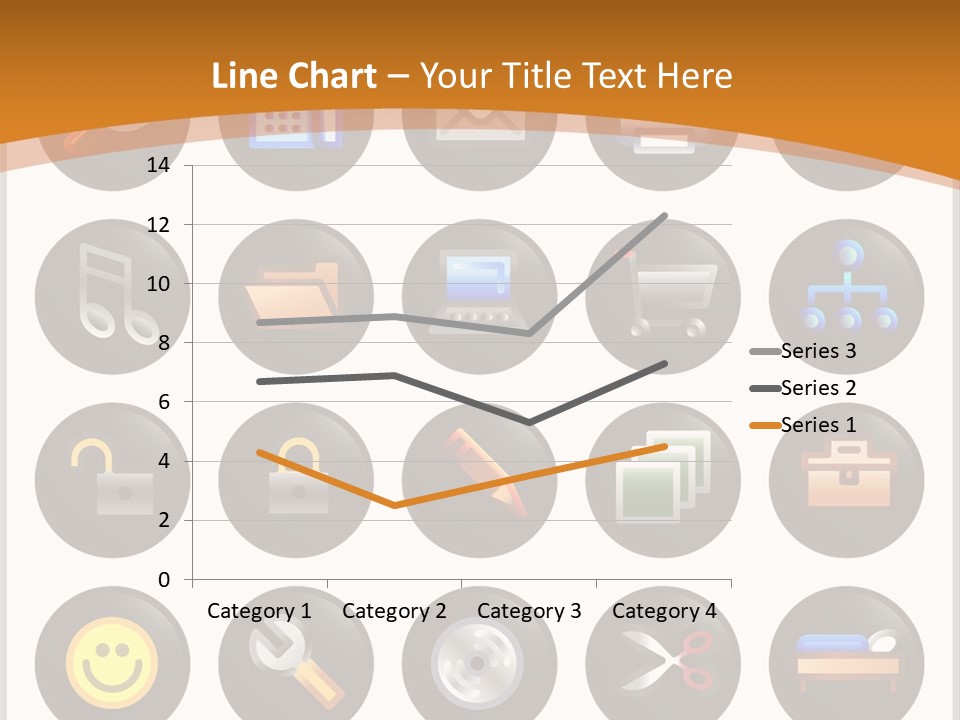 Conference Table Happy PowerPoint Template